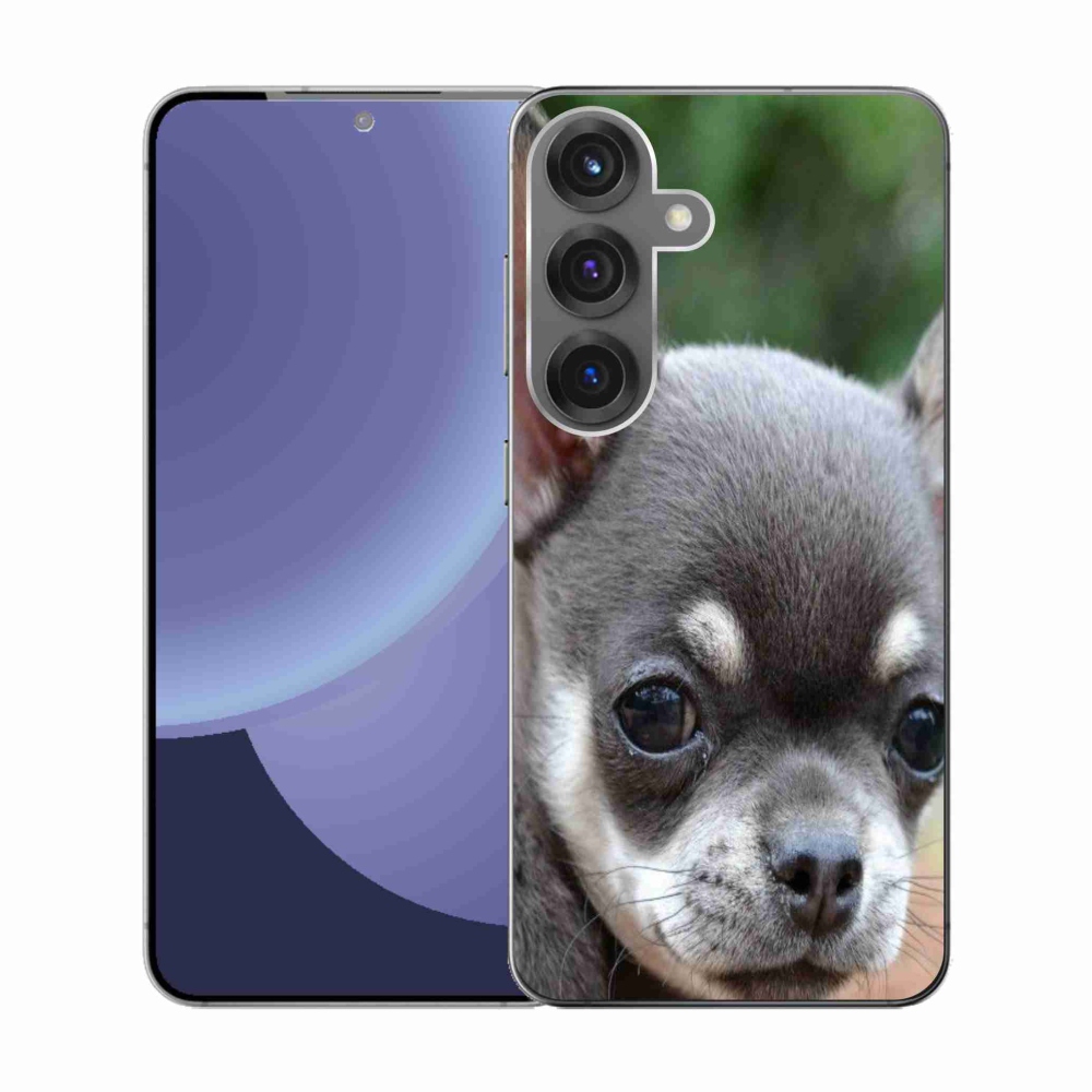 Gél borítás mmCase Samsung Galaxy S25 készülékhez - chihuahua