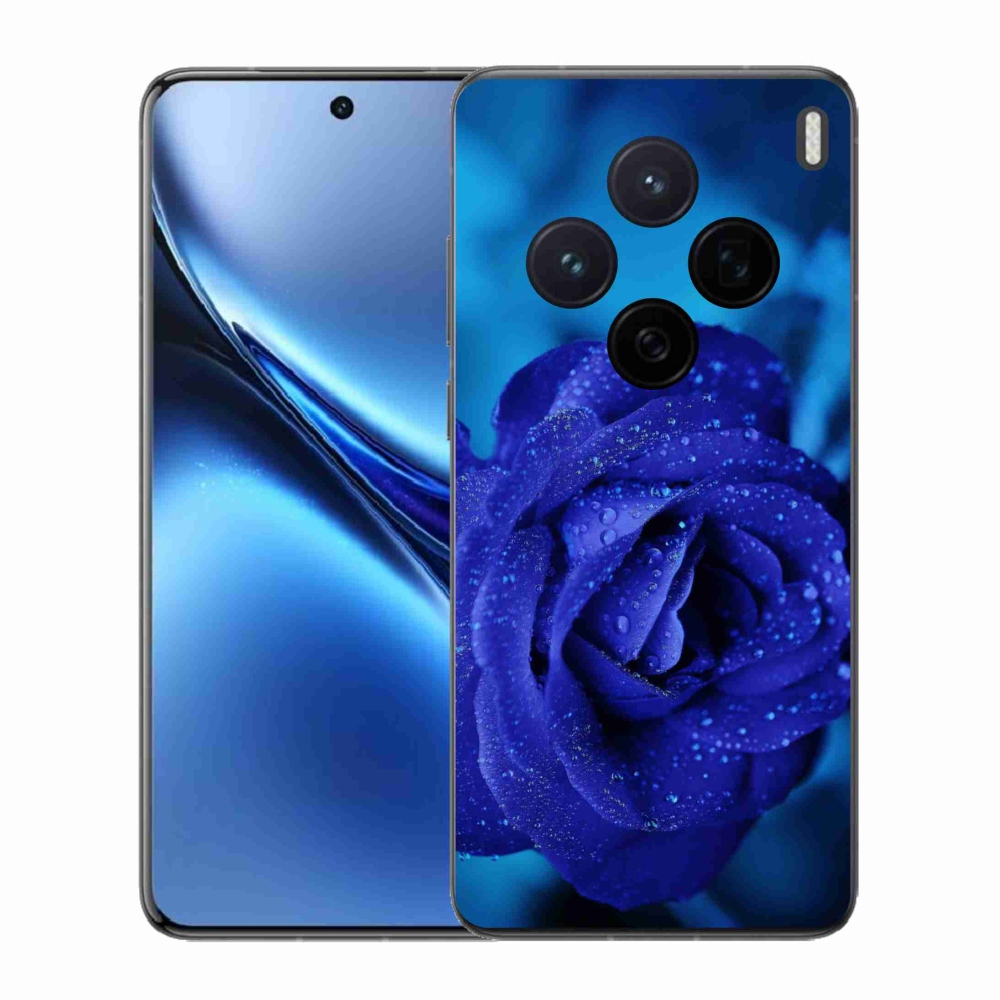 Zselés borítás mmCase a Vivo X200 5G készülékhez - kék rózsa