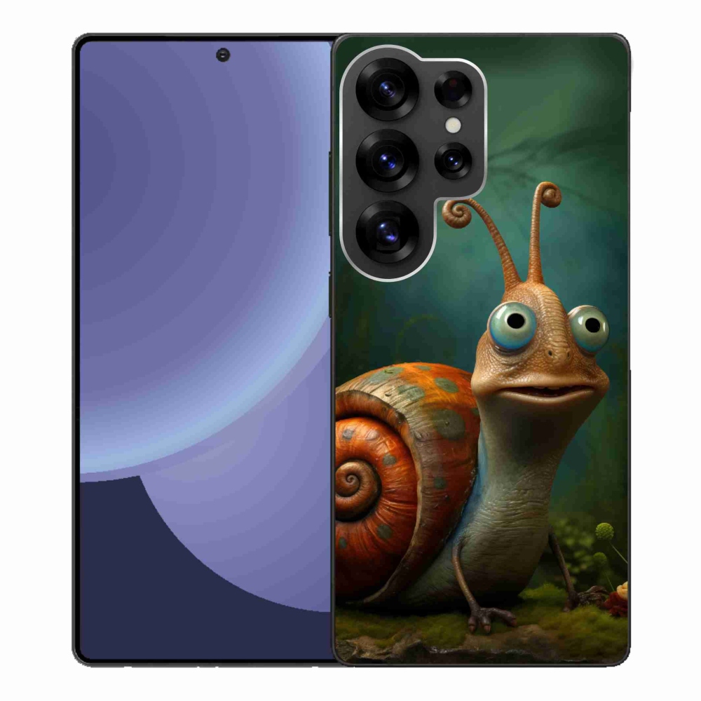 Zselés borítás mmCase Samsung Galaxy S25 Ultra készülékhez - csiga