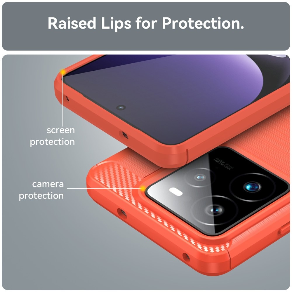 Szénálló zselés tok a Realme GT 7 Pro 5G készülékhez - piros