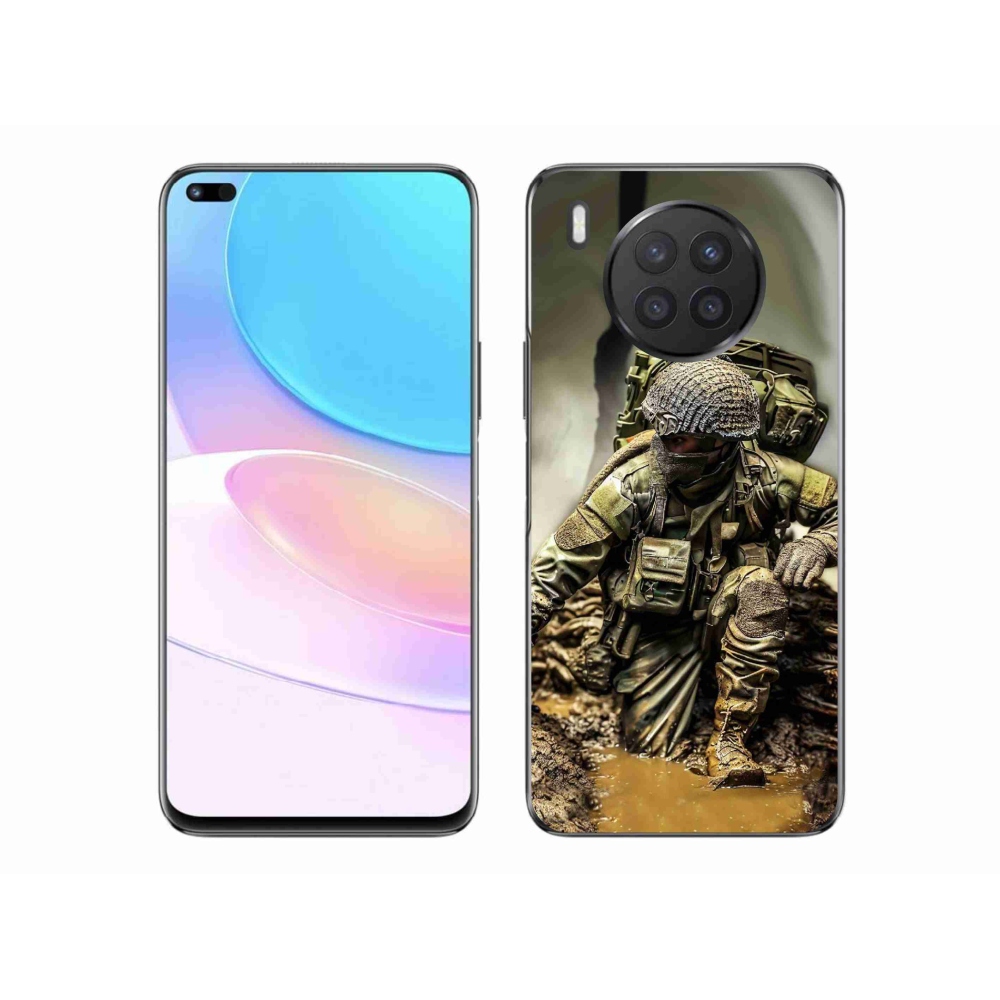 Zselés borítás mmCase a Honor 50 Lite-hoz - katona