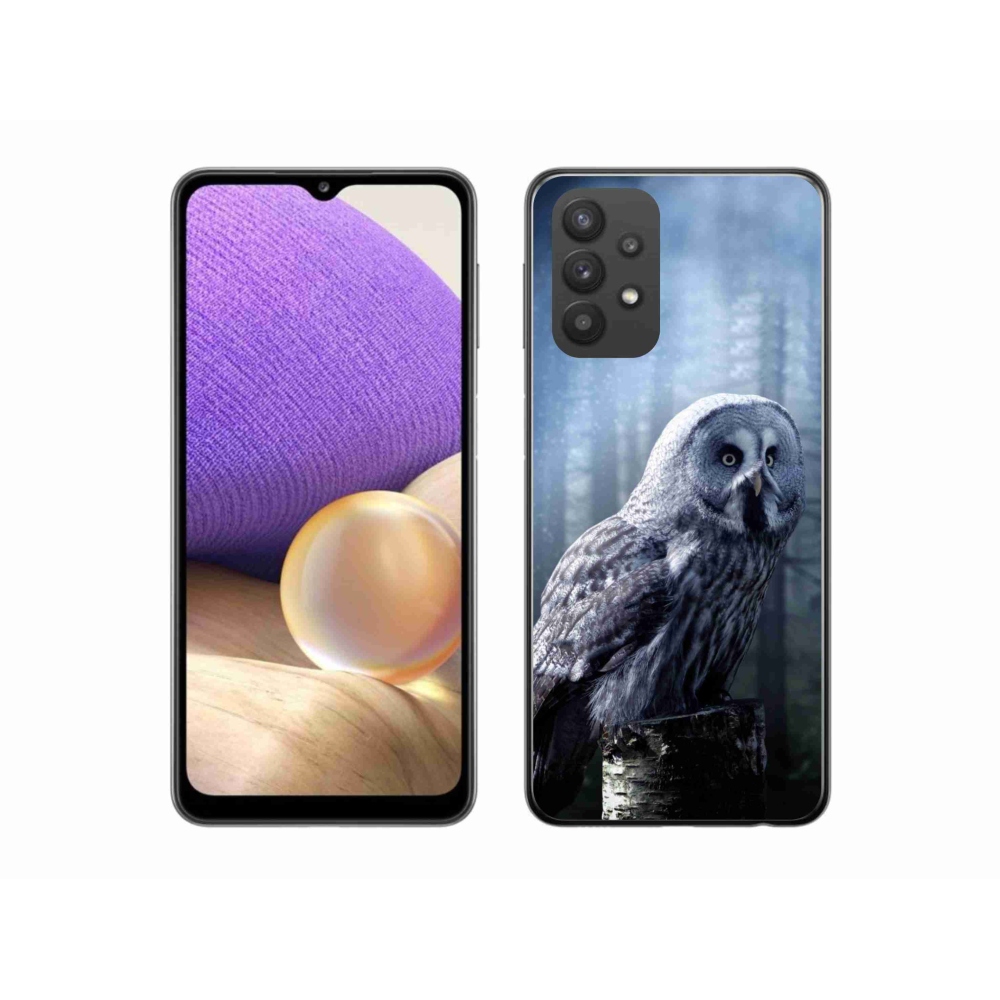 Gél védőhuzat mmCase Samsung Galaxy A32 5G - bagoly