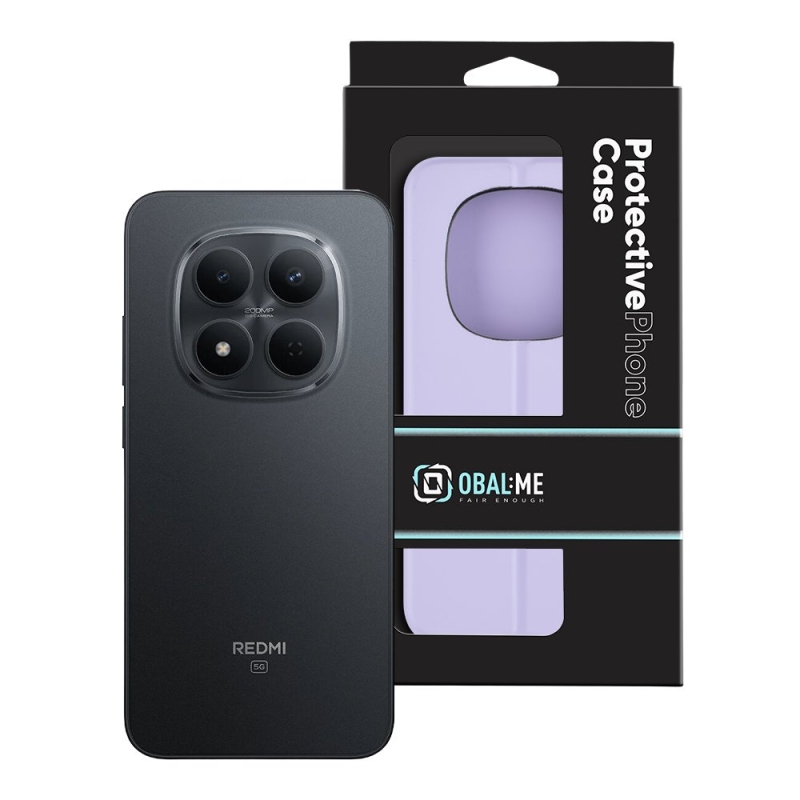 CSOMAG:ME SmoothTouch tok Xiaomi Redmi Note 15 Pro 5G pasztell lila