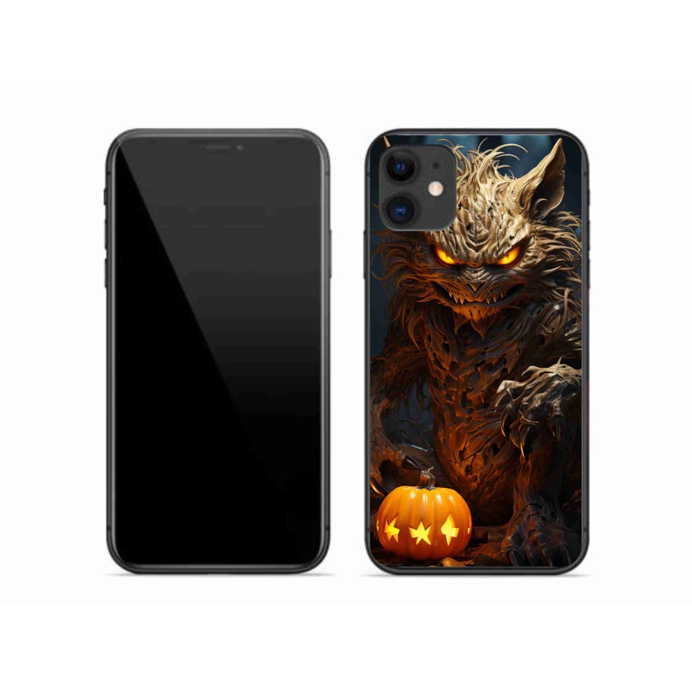 Gél borítás mmCase iPhone 11 készülékhez - Halloween szörnyeteg
