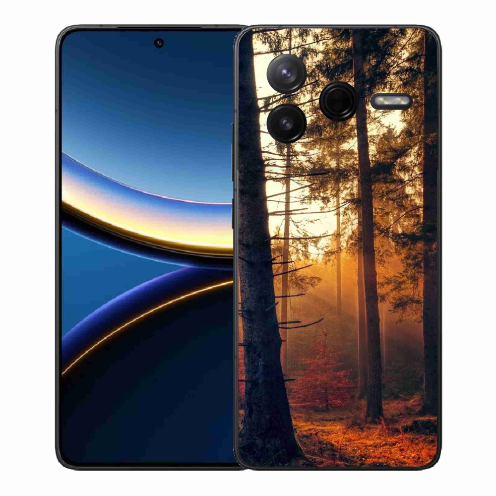 Gél borítás mmCase a Xiaomi Poco F7 Pro számára - erdő