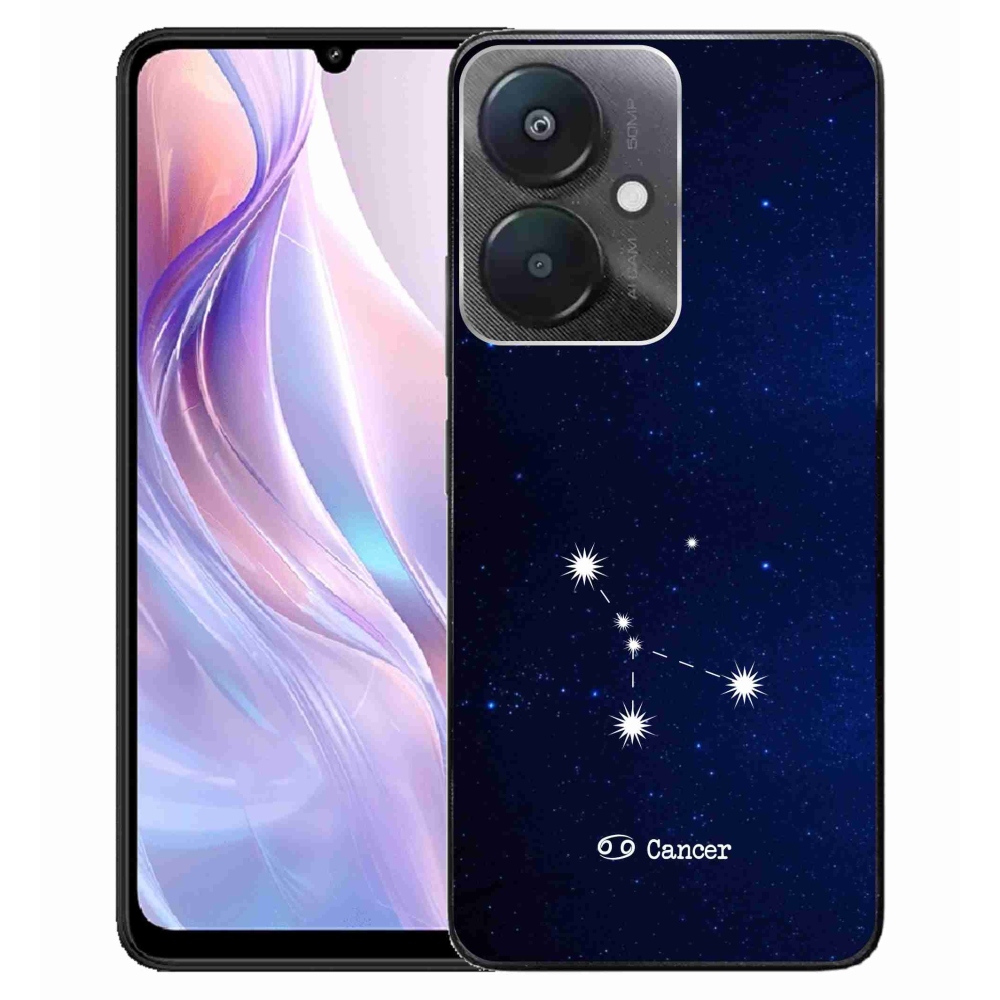 Gél borító mmCase a Xiaomi Redmi 13C 5G számára - Rák konstelláció