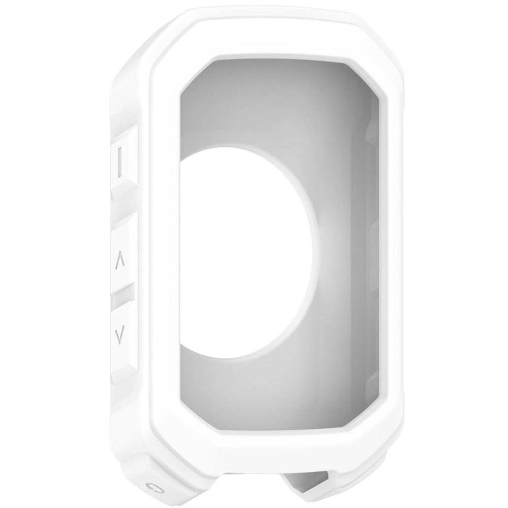 Kényelmes szilikon tok Garmin Edge MTB GPS kerékpáros navigációhoz - fehér