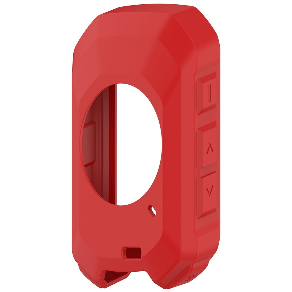 Kényelmes szilikon tok Garmin Edge MTB GPS kerékpáros navigációhoz - piros