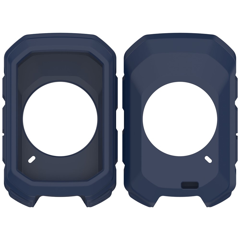 Kényelmes szilikon tok Garmin Edge MTB GPS kerékpáros navigációhoz - sötétkék