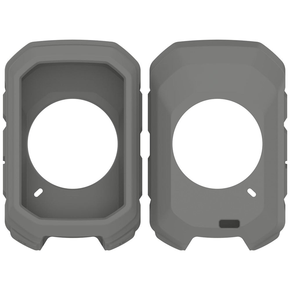 Kényelmes szilikon tok Garmin Edge MTB GPS kerékpáros navigációhoz - sötétszürke