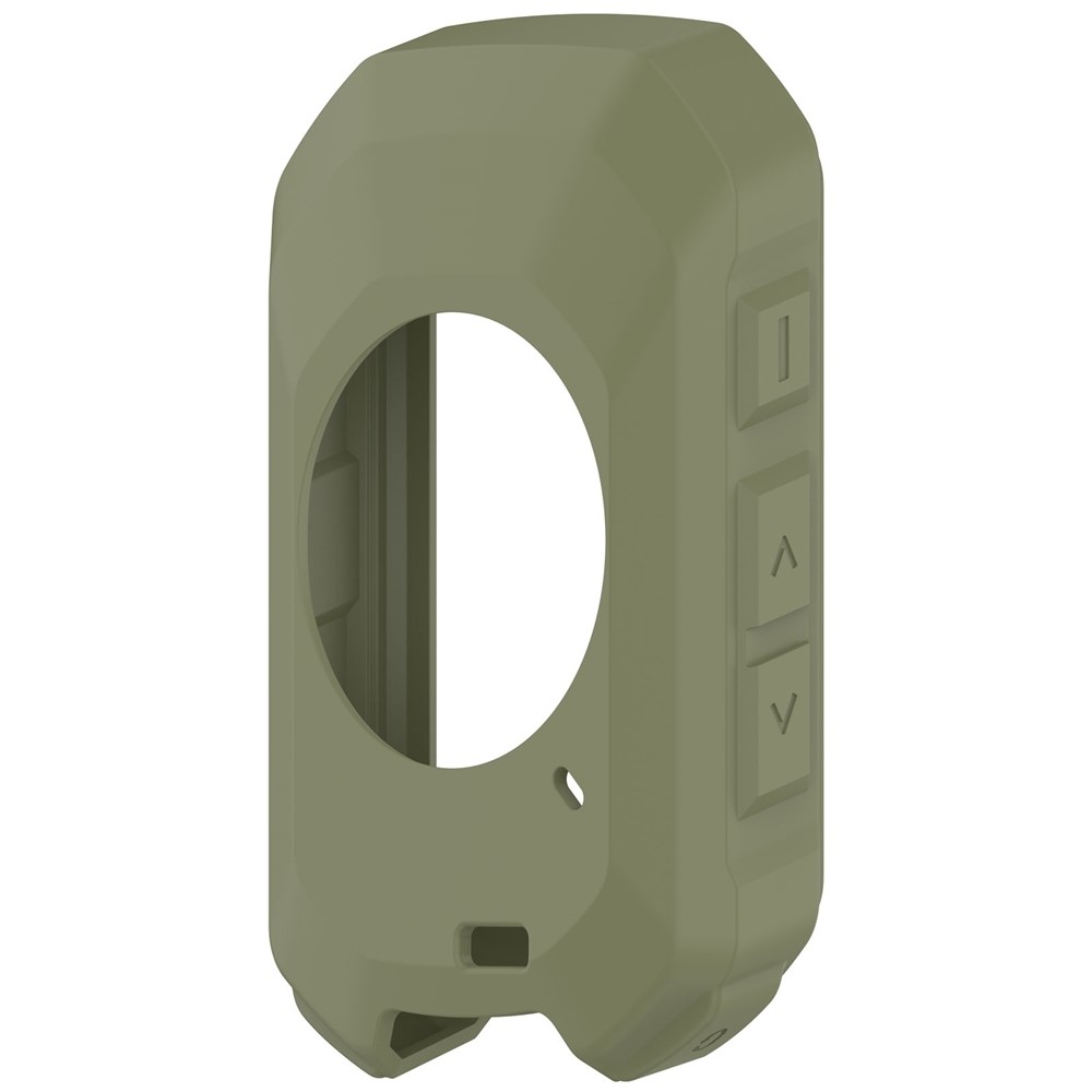 Kényelmes szilikon tok Garmin Edge MTB GPS kerékpáros navigációhoz - zöld