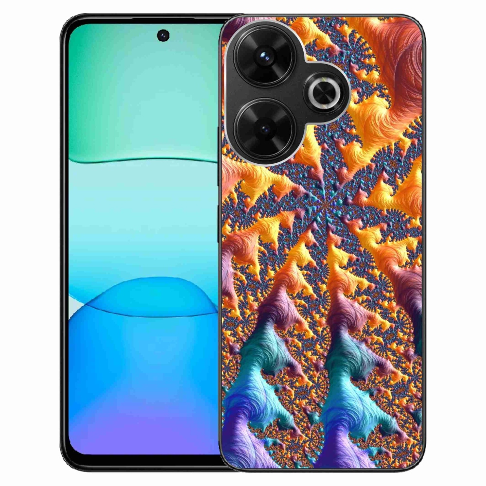 Gél borítás mmCase a Xiaomi Redmi 13 4G/Poco M6 4G számára - absztrakt motívum 23