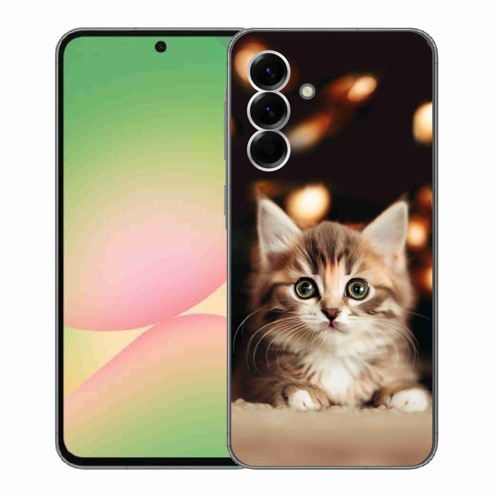 Gél borítás mmCase Samsung Galaxy A56 5G - aranyos cica 2