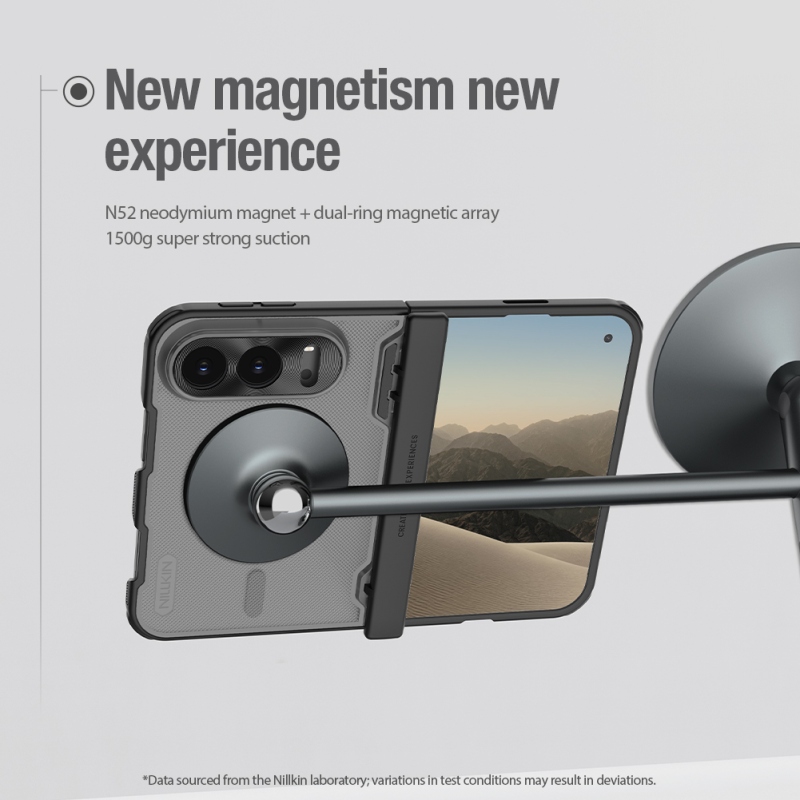 Nillkin Super Frosted FOLD mágneses hátlap az Apple iPhone Duo Black készülékhez
