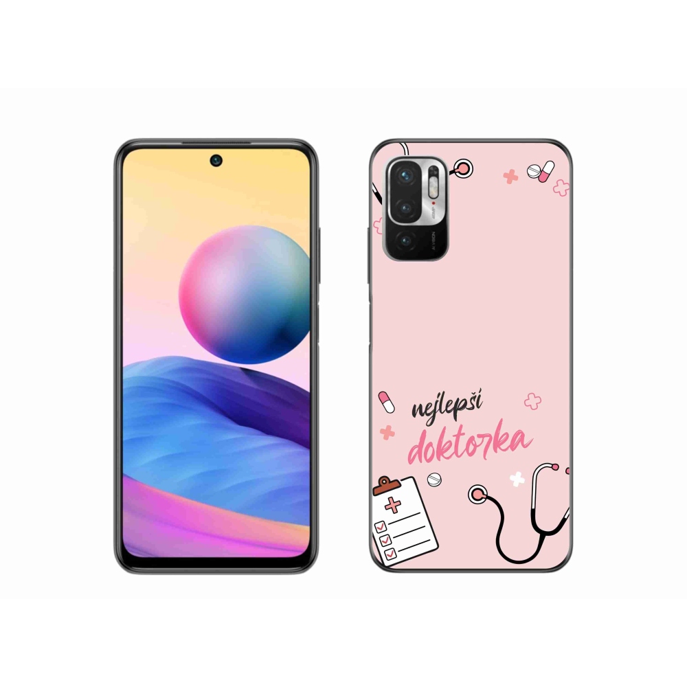 Gél borító mmCase a Xiaomi Redmi Note 10 5G számára - a legjobb orvos