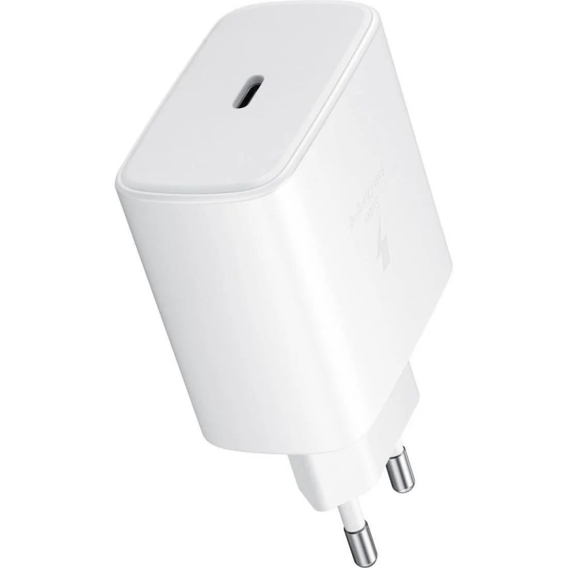 EP-TA845EWE Samsung Quickcharge USB-C 45W-os utazási töltő fehér (OOB Bulk)