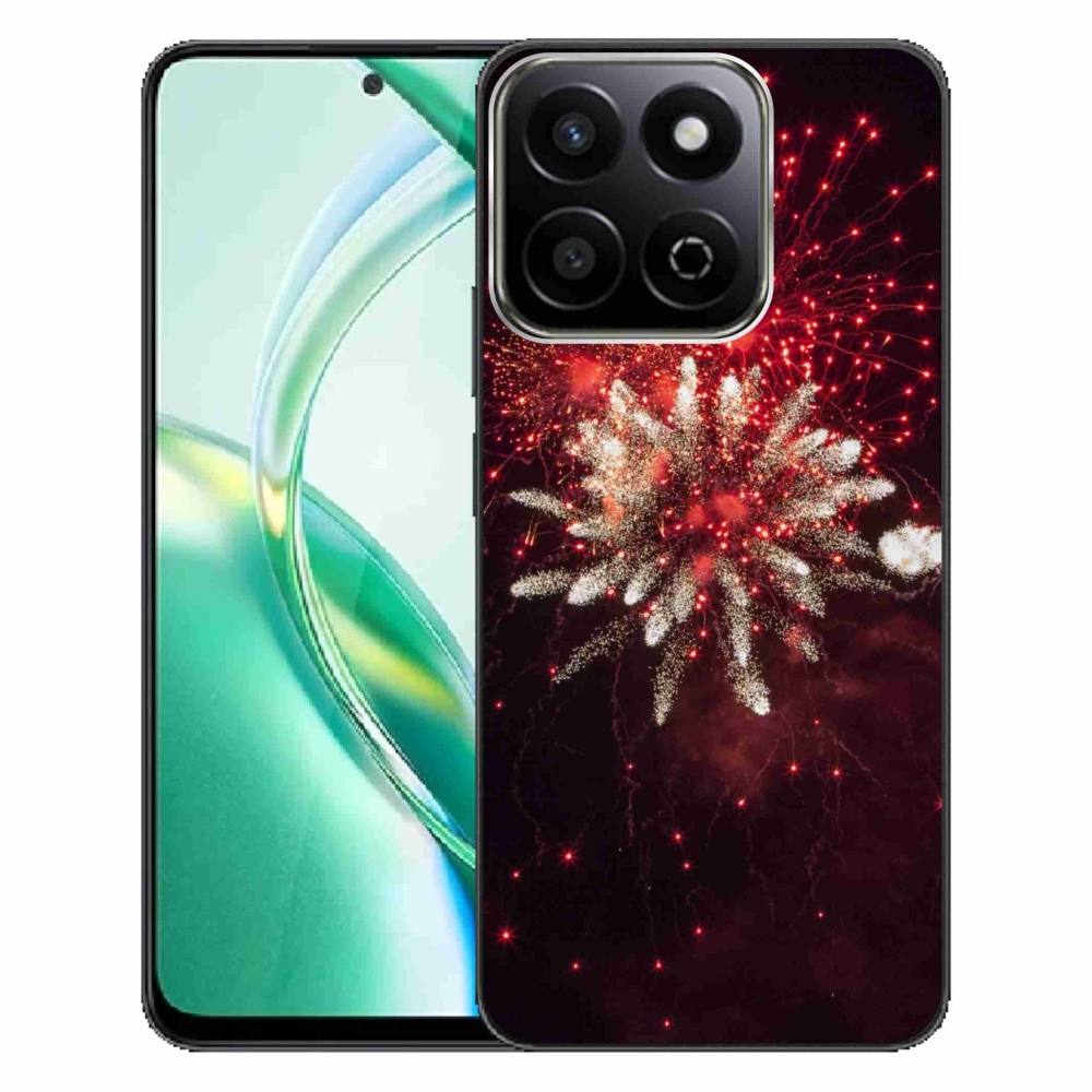 Zselés borítás mmCase a Honor 200 Smart 5G készülékhez - tűzijátékok