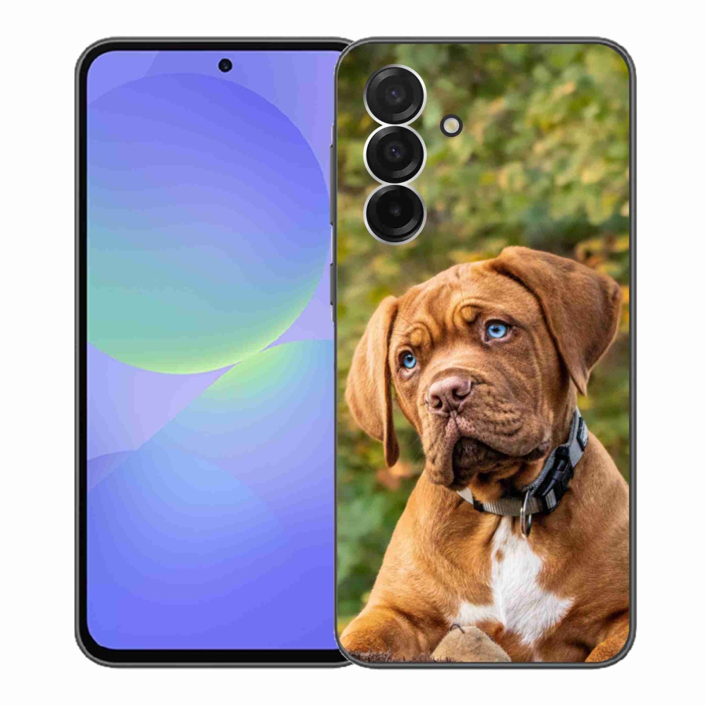 Zselés borítás mmCase Samsung Galaxy A36 5G - kölyökkutyakékhez