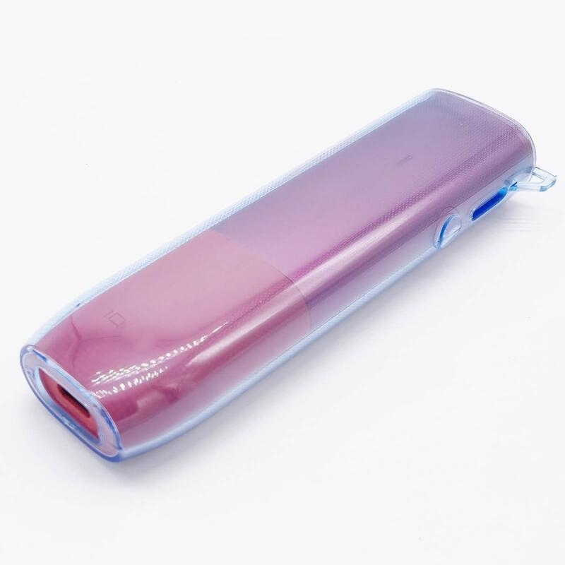 Puha gél tok az IQOS ILUMA ONE készülékhez - átlátszó kék színű