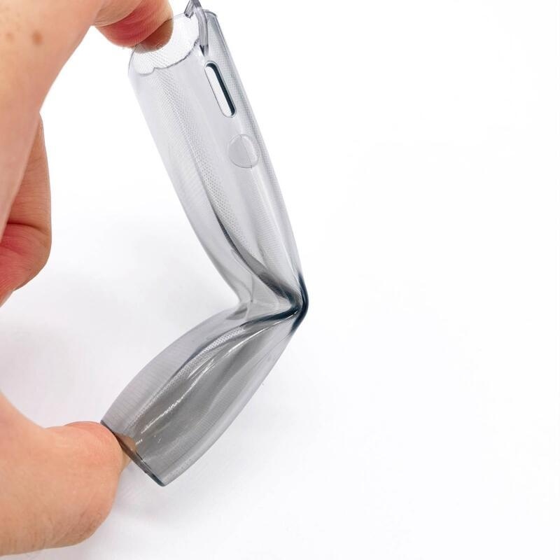 Puha zselés tok az IQOS ILUMA ONE készülékhez - átlátszó szürke színű