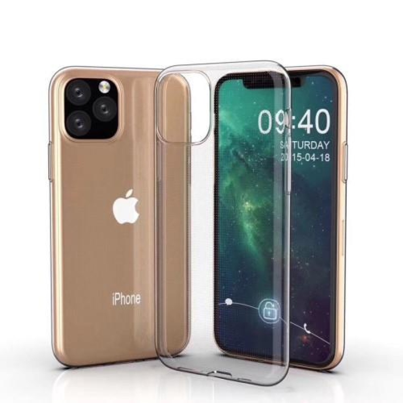 Puha zselés tok Apple iPhone 11 Pro Max 6.5 (2019) - átlátszó