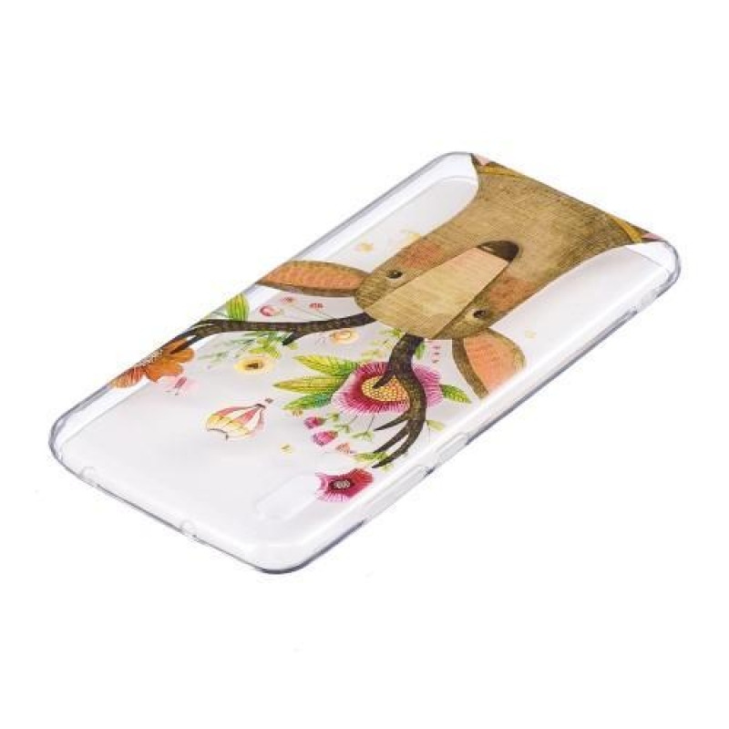 Puha zselés tok Huawei P20 Pro - szarvas