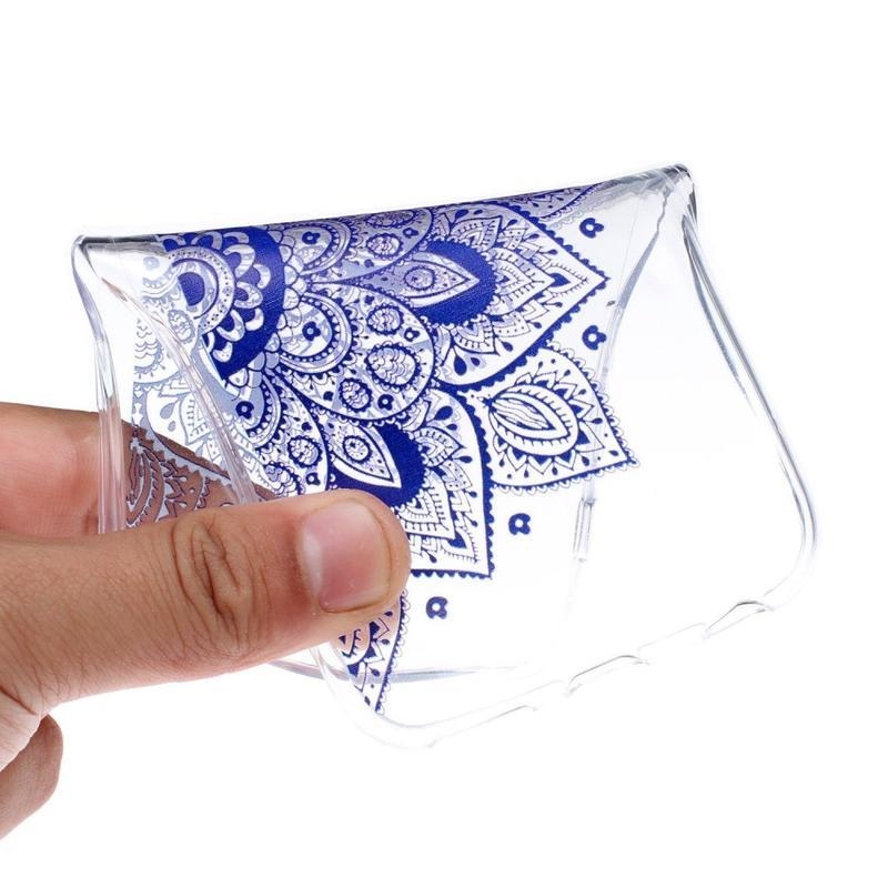 Puha zselés tok Samsung Galaxy A50 / A30s készülékhez - fél virág