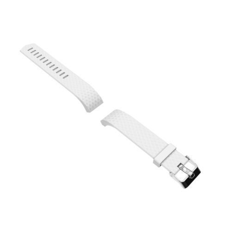 Puha gél pánt L méret Fitbit Charge 2 készülékhez - fehér