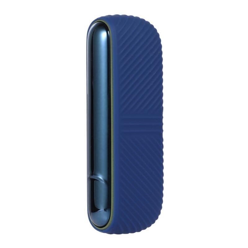 Puha szilikon tok az IQOS ILUMA készülékhez - tengerészkék színben