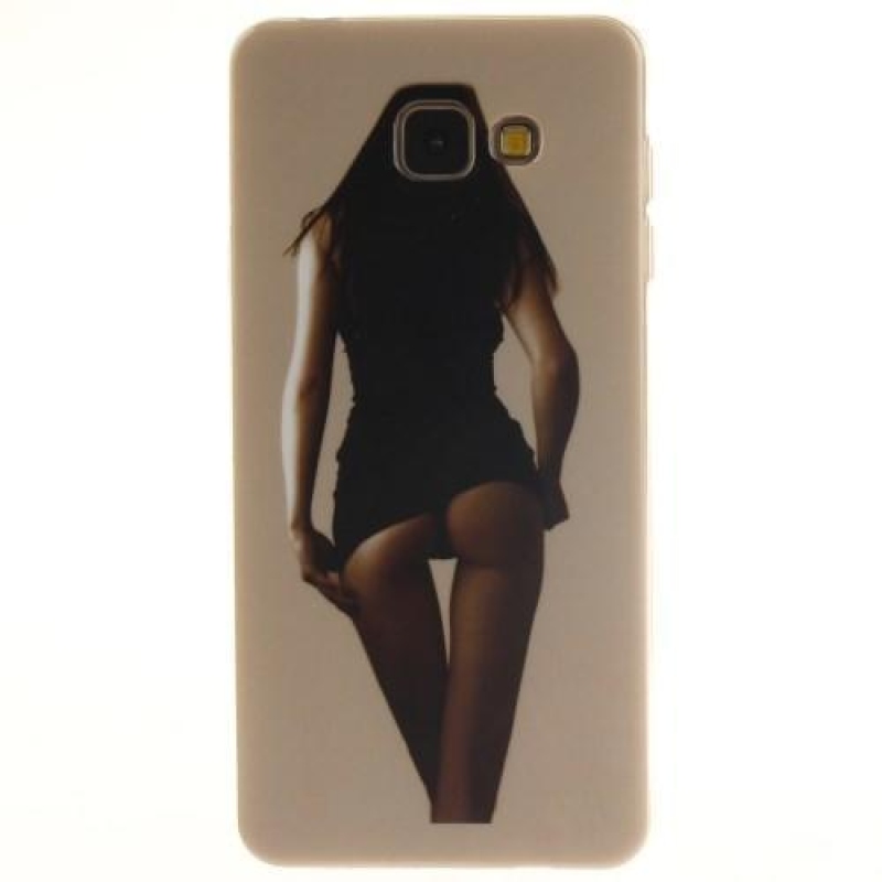Puha zselés borító Samsung Galaxy A5 (2016) - szexi lány