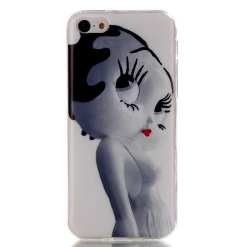 Softy zselés tok iPhone 5C készülékhez - lady