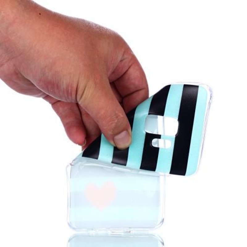 Softy zselés tok Samsung Galaxy S9 - csíkos színű