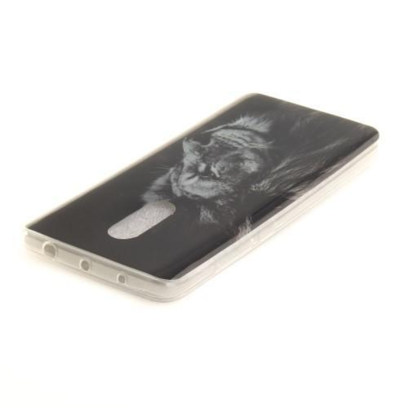 Softy gél tok Xiaomi Redmi Note 4X - oroszlán