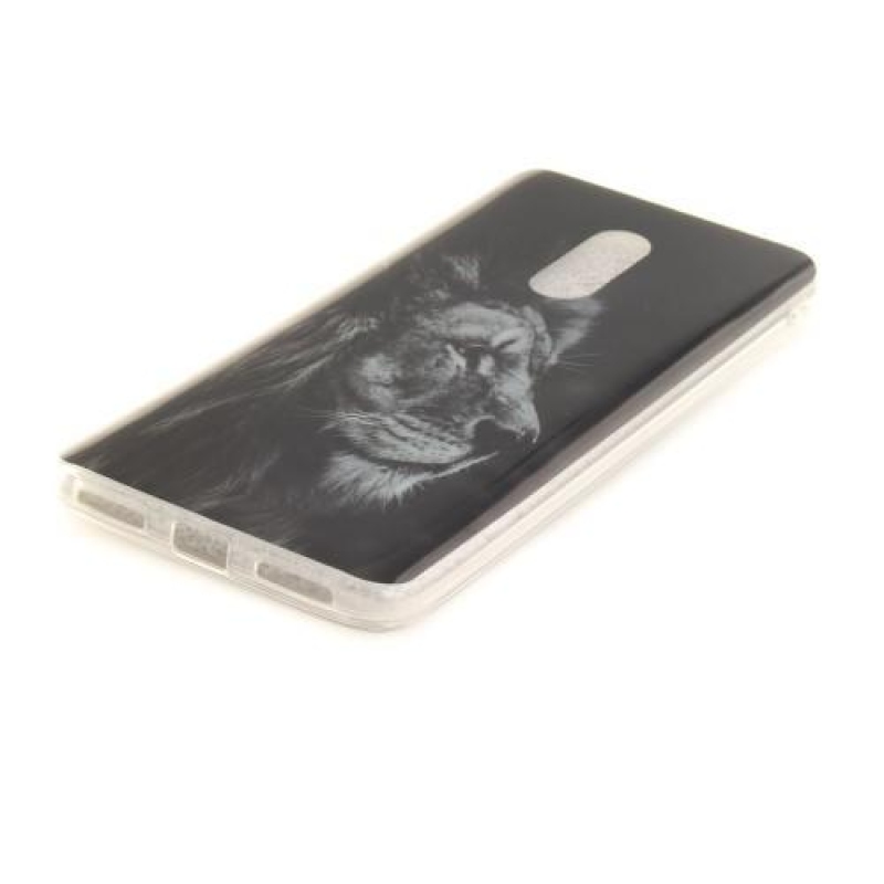 Softy gél tok Xiaomi Redmi Note 4X - oroszlán