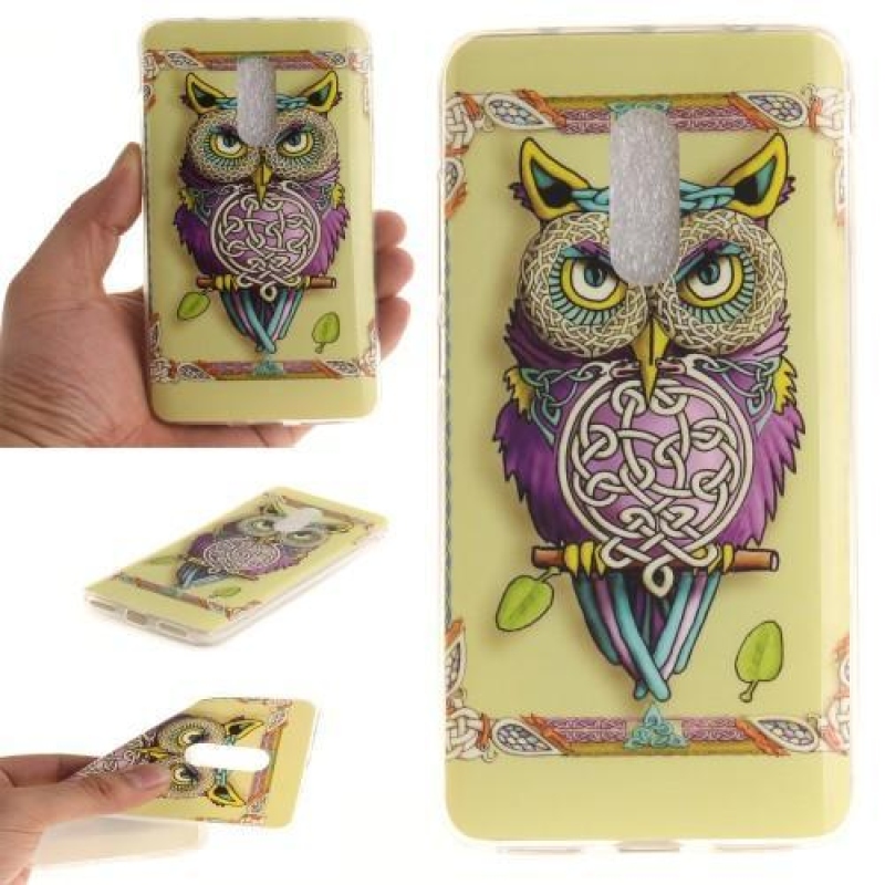 Softy zselés tok Xiaomi Redmi Note 4X - bagoly