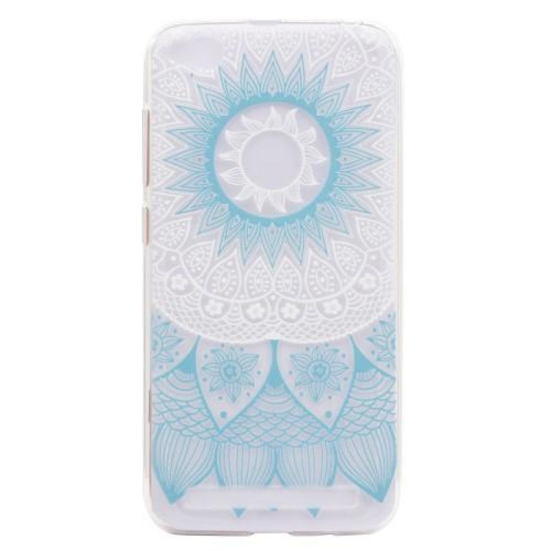 Puha zselés tok motívummal Xiaomi Redmi 5A - kék mandala