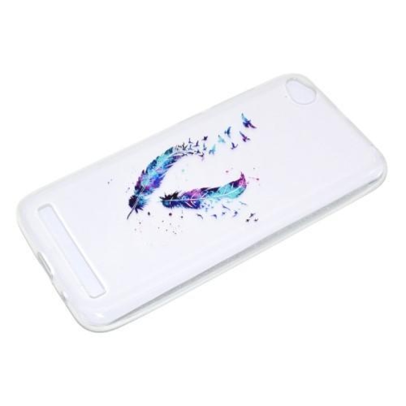 Puha zselés tok motívummal a Xiaomi Redmi 5A - tollakra