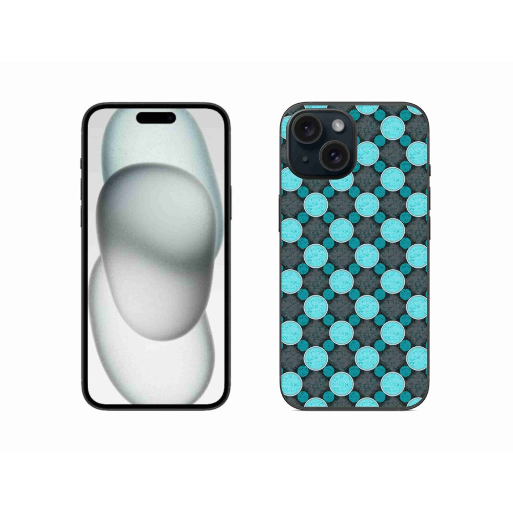 Gél borítás mmCase iPhone 15 készülékhez - absztrakt motívum 14