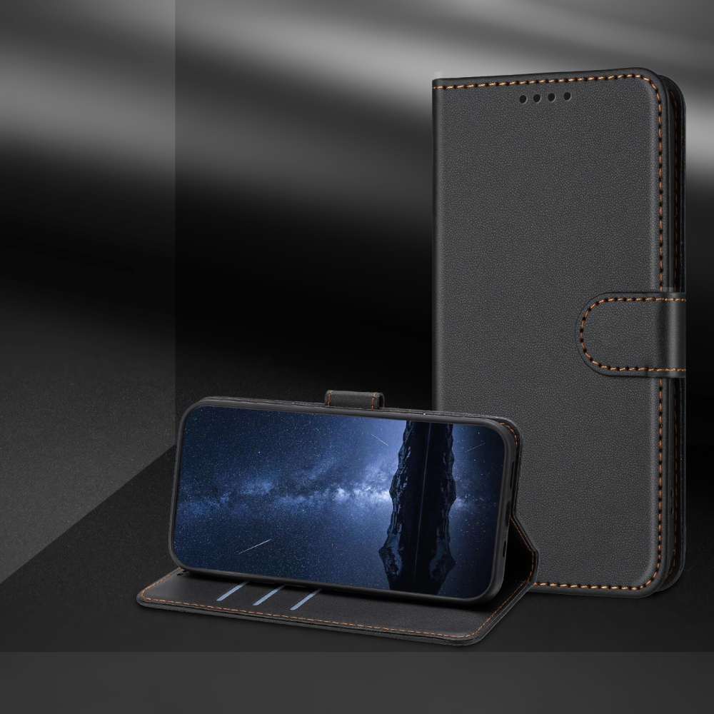 Szilárd könyvtáska Xiaomi 17 Ultra - fekete