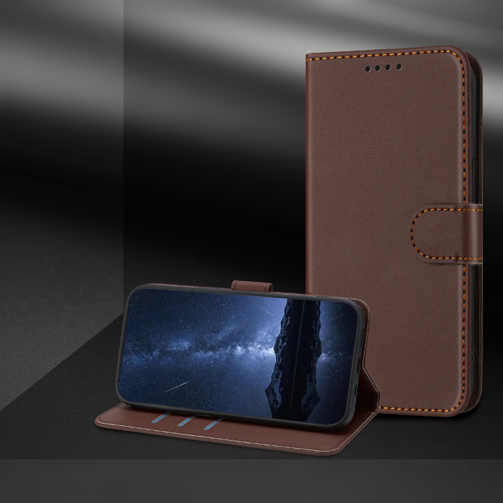 Szilárd könyvtáska Xiaomi 17 Ultra - barna