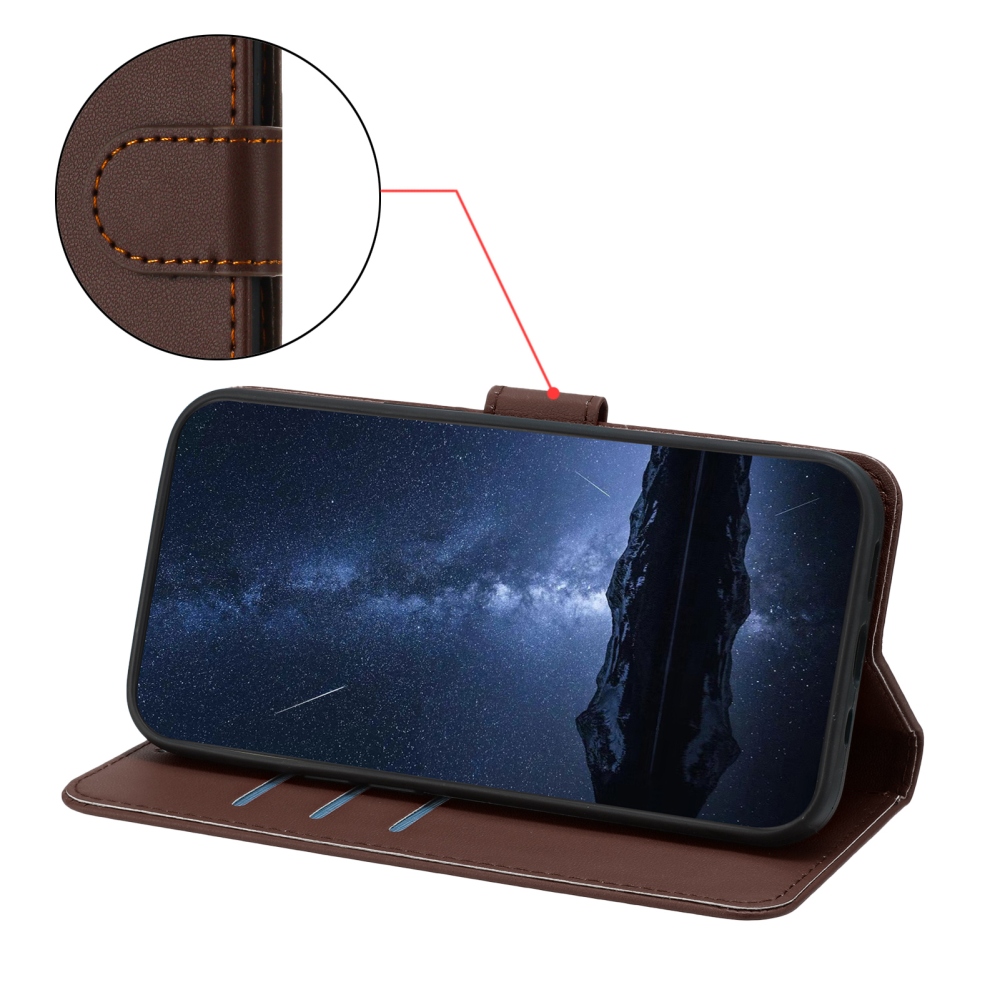 Szilárd könyvtáska Xiaomi 17 Ultra - barna