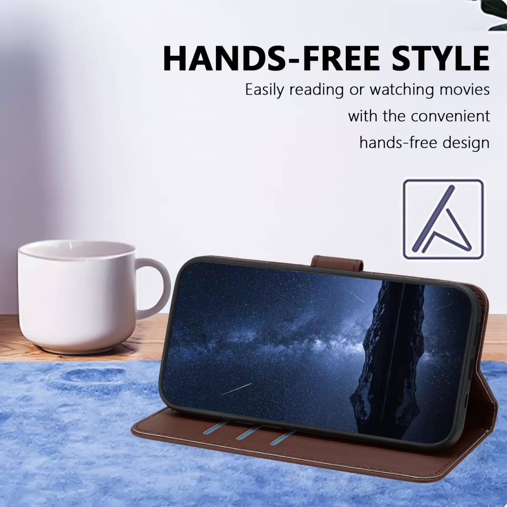 Szilárd könyvtáska Xiaomi 17 Ultra - barna