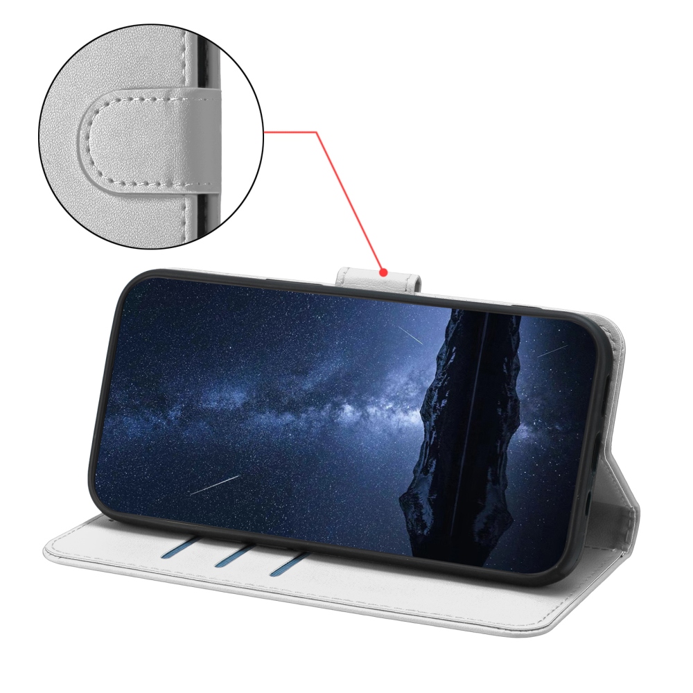 Szilárd könyvtáska Xiaomi 17 Ultra - ezüst