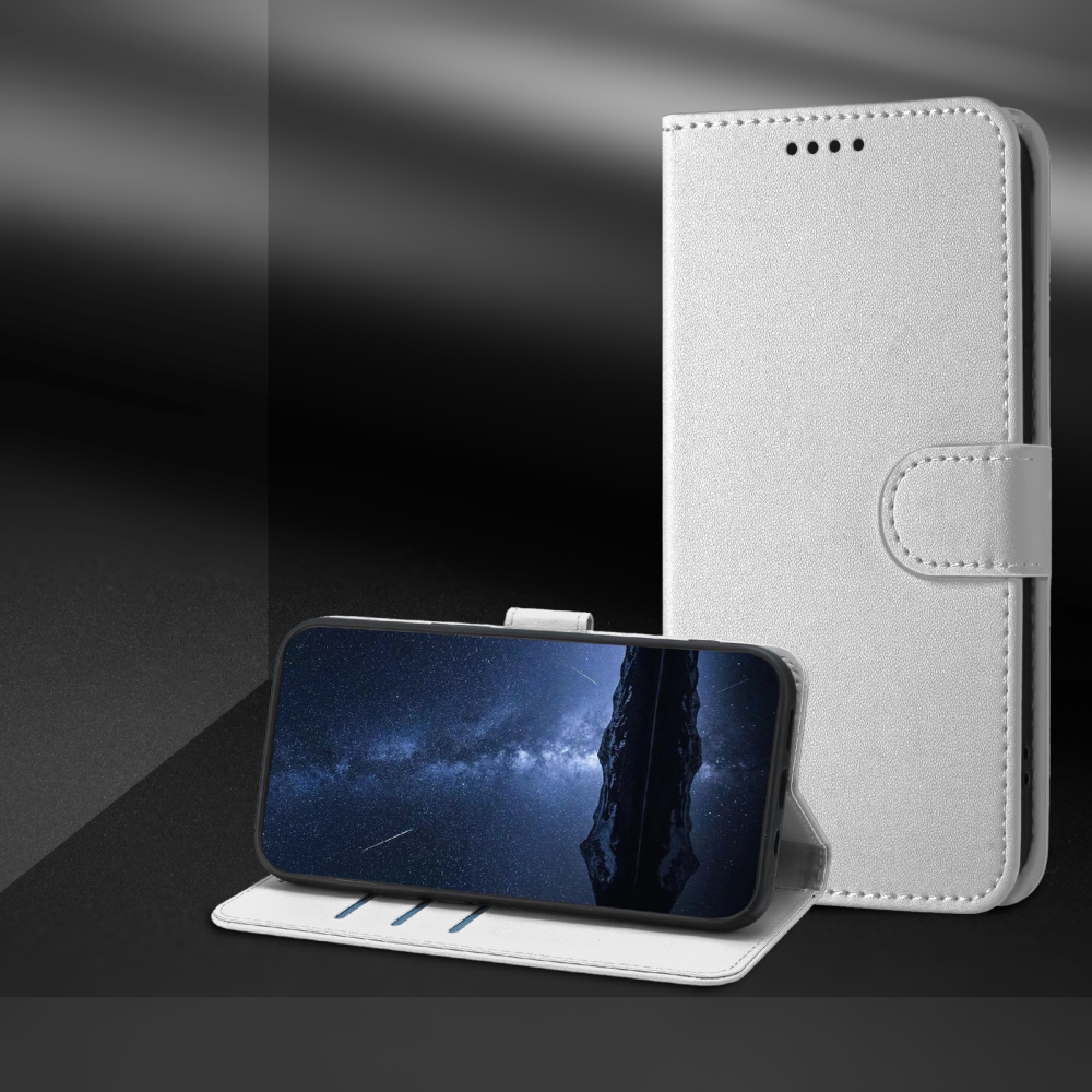 Szilárd könyvtáska Xiaomi 17 Ultra - ezüst