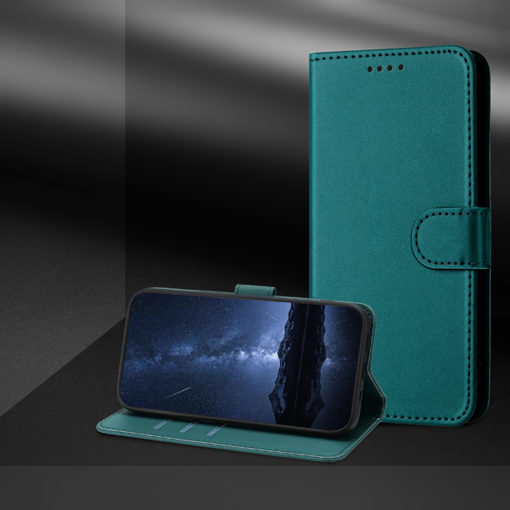 Szilárd könyv tok Xiaomi 17 Ultra - zöld