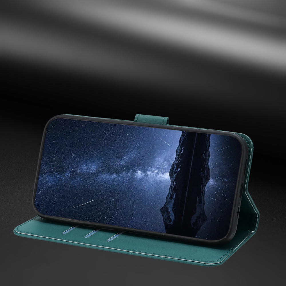 Szilárd könyv tok Xiaomi 17 Ultra - zöld