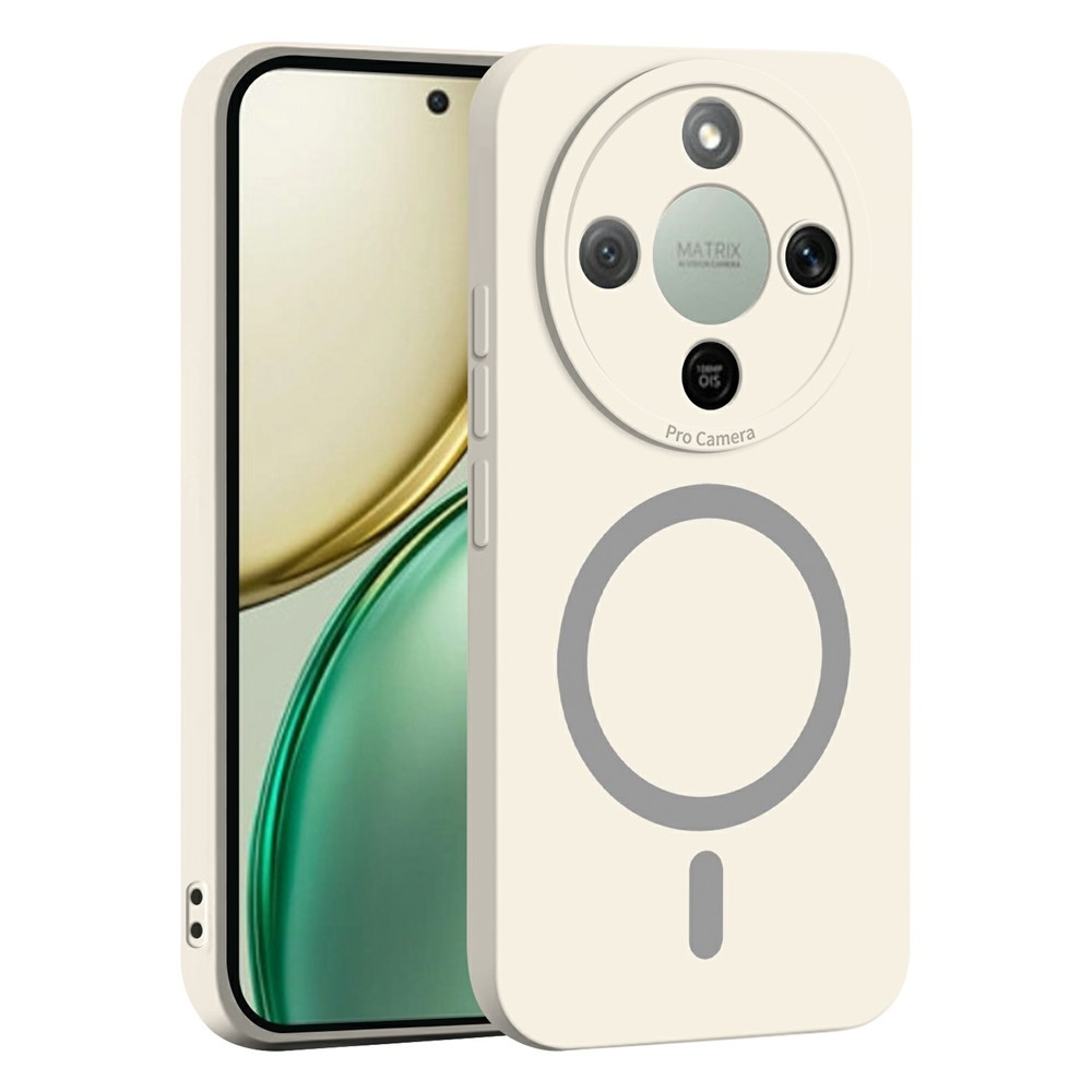 Solide zselés tok MagSafe-val a Honor Magic 8 Lite 5G készülékhez - fehér