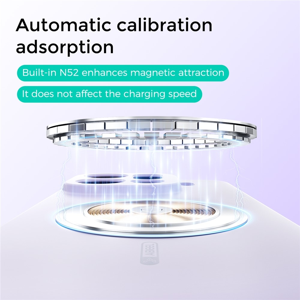 Solide zselés tok MagSafe-val az Oppo Find X9 5G számára - lila