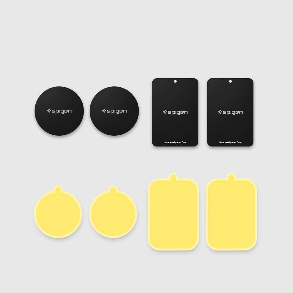 Spigen MP-4P fémlemezek mágneses tartóhoz - 4 db