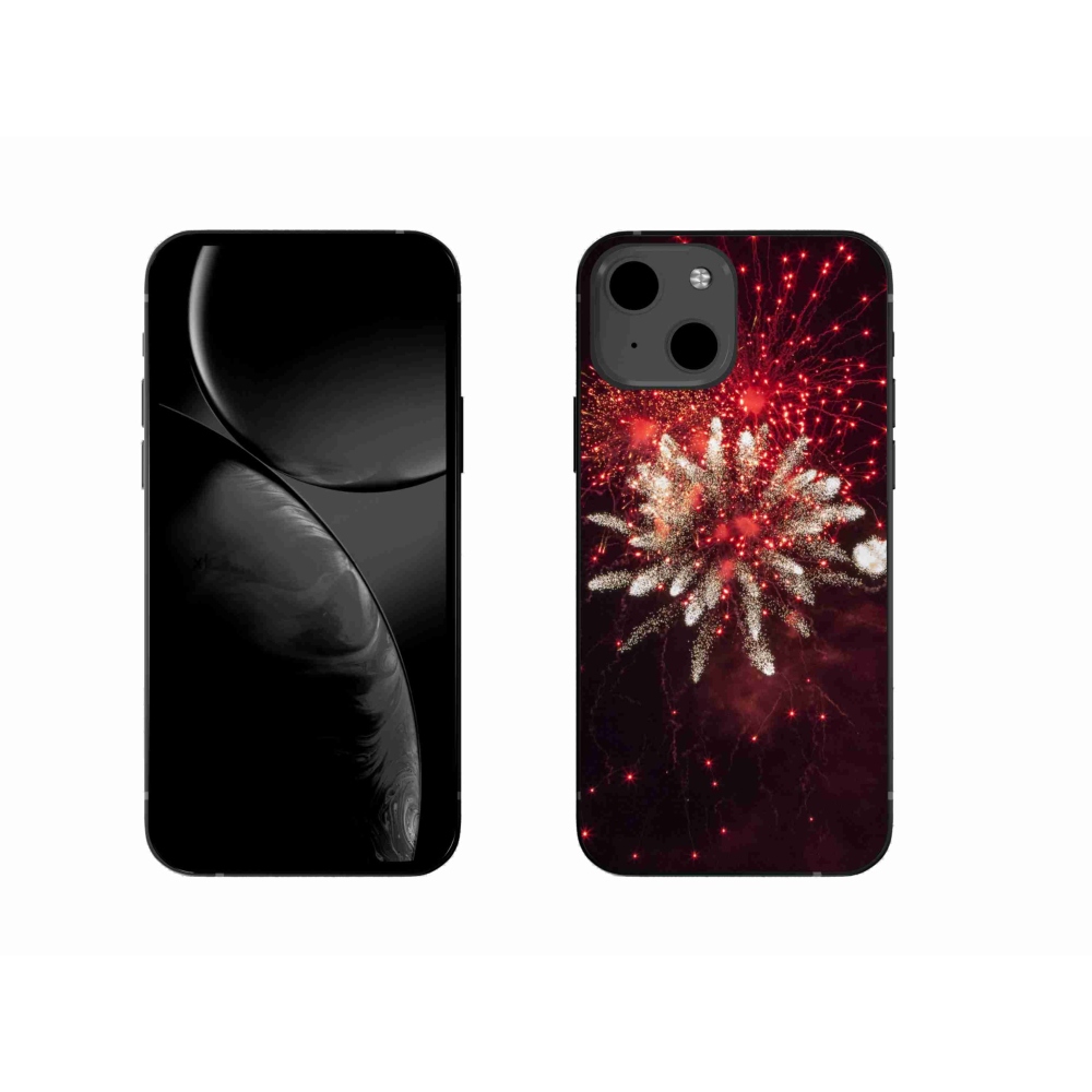 Zselés borítás mmCase iPhone 13 6.1 - tűzijátékhoz